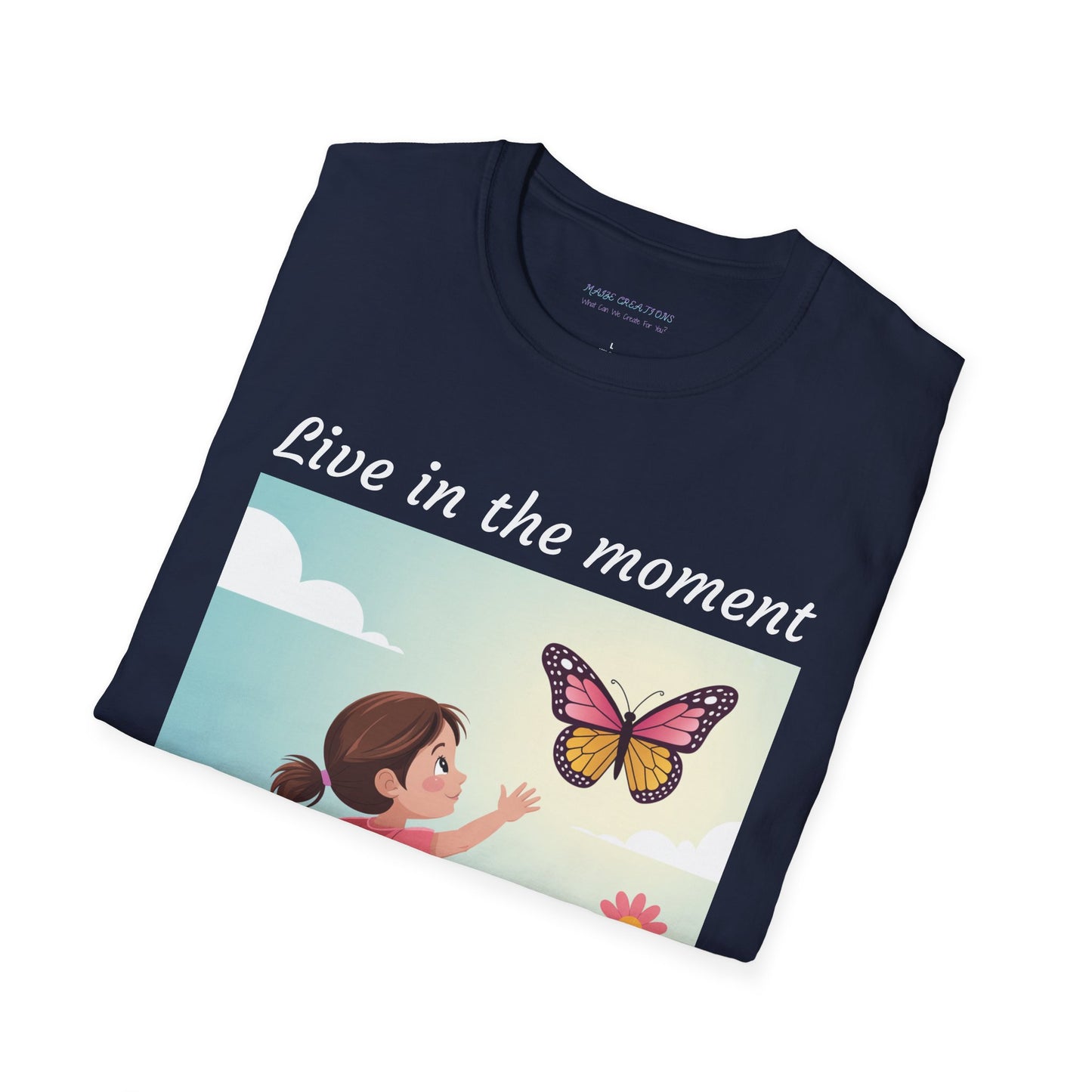 Women's Shirt, Fun T-Shirt, Butterfly T Shirt, Gift for her, Gift for him, Gift for kids, Inspirational, Butterfly, Casual, Uplifting