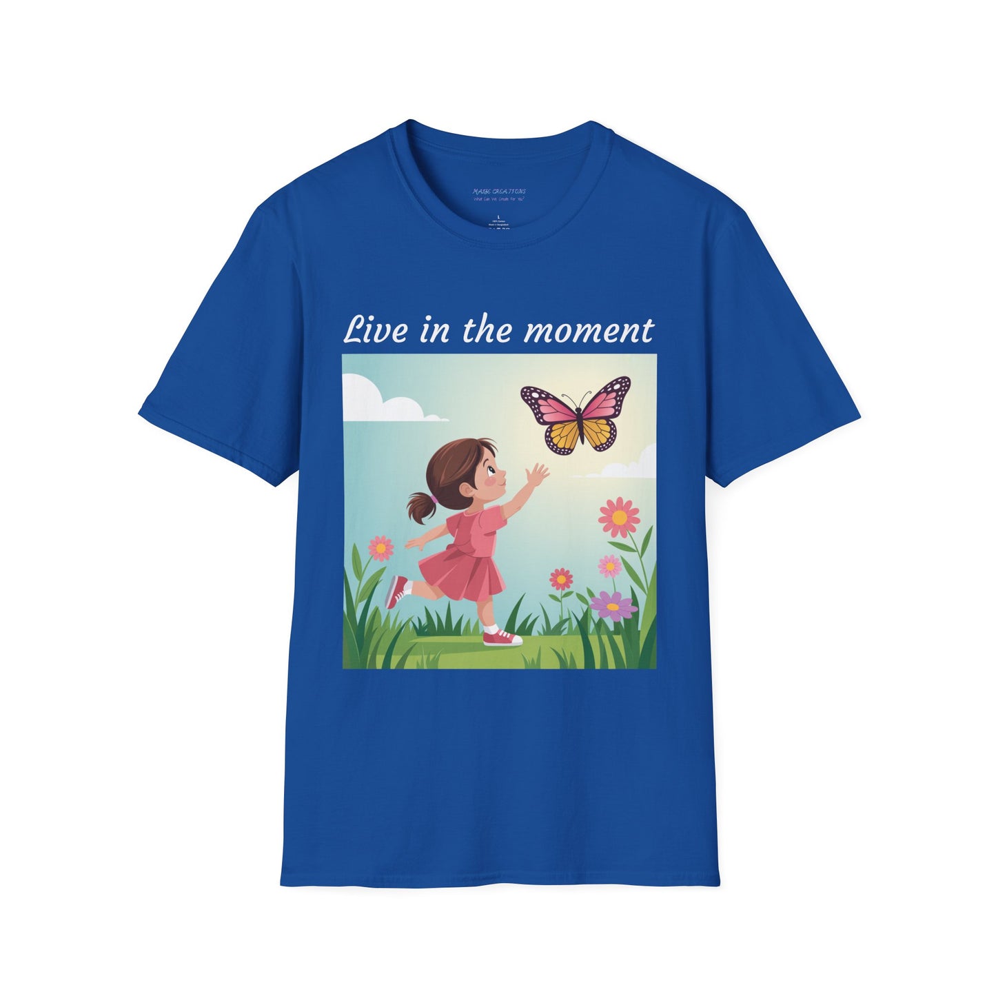 Women's Shirt, Fun T-Shirt, Butterfly T Shirt, Gift for her, Gift for him, Gift for kids, Inspirational, Butterfly, Casual, Uplifting