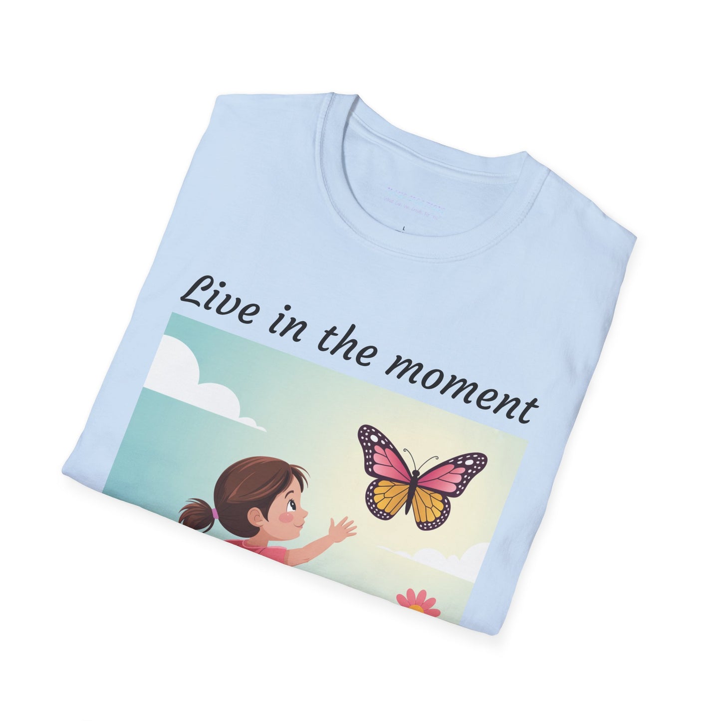 Women's Shirt, Fun T-Shirt, Butterfly T Shirt, Gift for her, Gift for him, Gift for kids, Inspirational, Butterfly, Casual, Uplifting