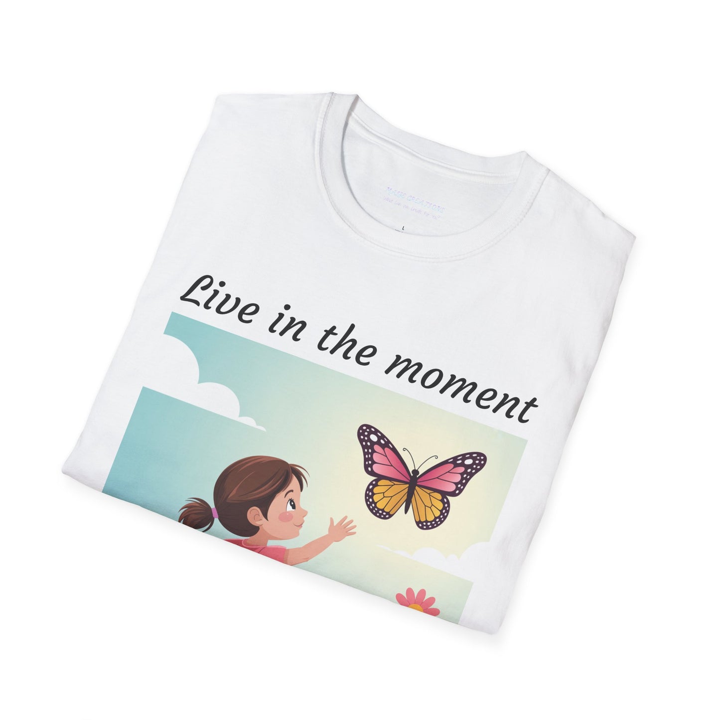 Women's Shirt, Fun T-Shirt, Butterfly T Shirt, Gift for her, Gift for him, Gift for kids, Inspirational, Butterfly, Casual, Uplifting
