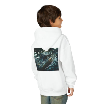 Kids Hoodie, Warm Sweatshirt, Animal Lover, Crocodile Stuff, Alligator, Birthday Present, Christmas Gift, Back to School, Science Clothing
