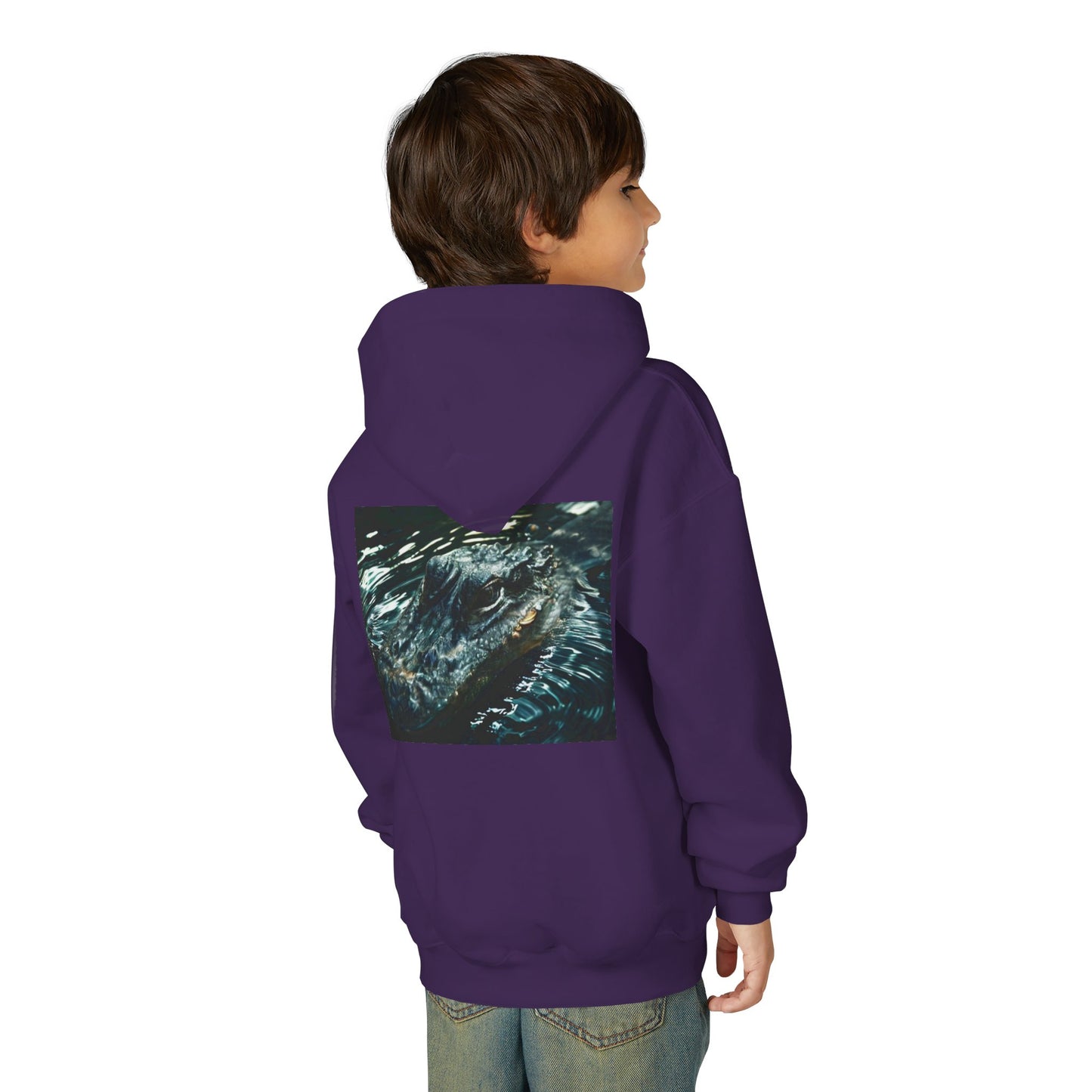 Kids Hoodie, Warm Sweatshirt, Animal Lover, Crocodile Stuff, Alligator, Birthday Present, Christmas Gift, Back to School, Science Clothing