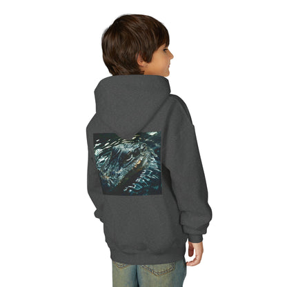 Kids Hoodie, Warm Sweatshirt, Animal Lover, Crocodile Stuff, Alligator, Birthday Present, Christmas Gift, Back to School, Science Clothing