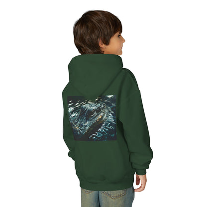 Kids Hoodie, Warm Sweatshirt, Animal Lover, Crocodile Stuff, Alligator, Birthday Present, Christmas Gift, Back to School, Science Clothing