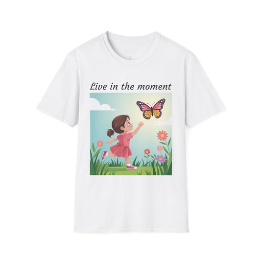 Women's Shirt, Fun T-Shirt, Butterfly T Shirt, Gift for her, Gift for him, Gift for kids, Inspirational, Butterfly, Casual, Uplifting
