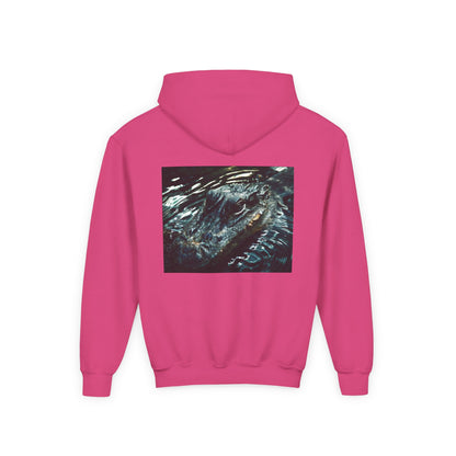 Kids Hoodie, Warm Sweatshirt, Animal Lover, Crocodile Stuff, Alligator, Birthday Present, Christmas Gift, Back to School, Science Clothing