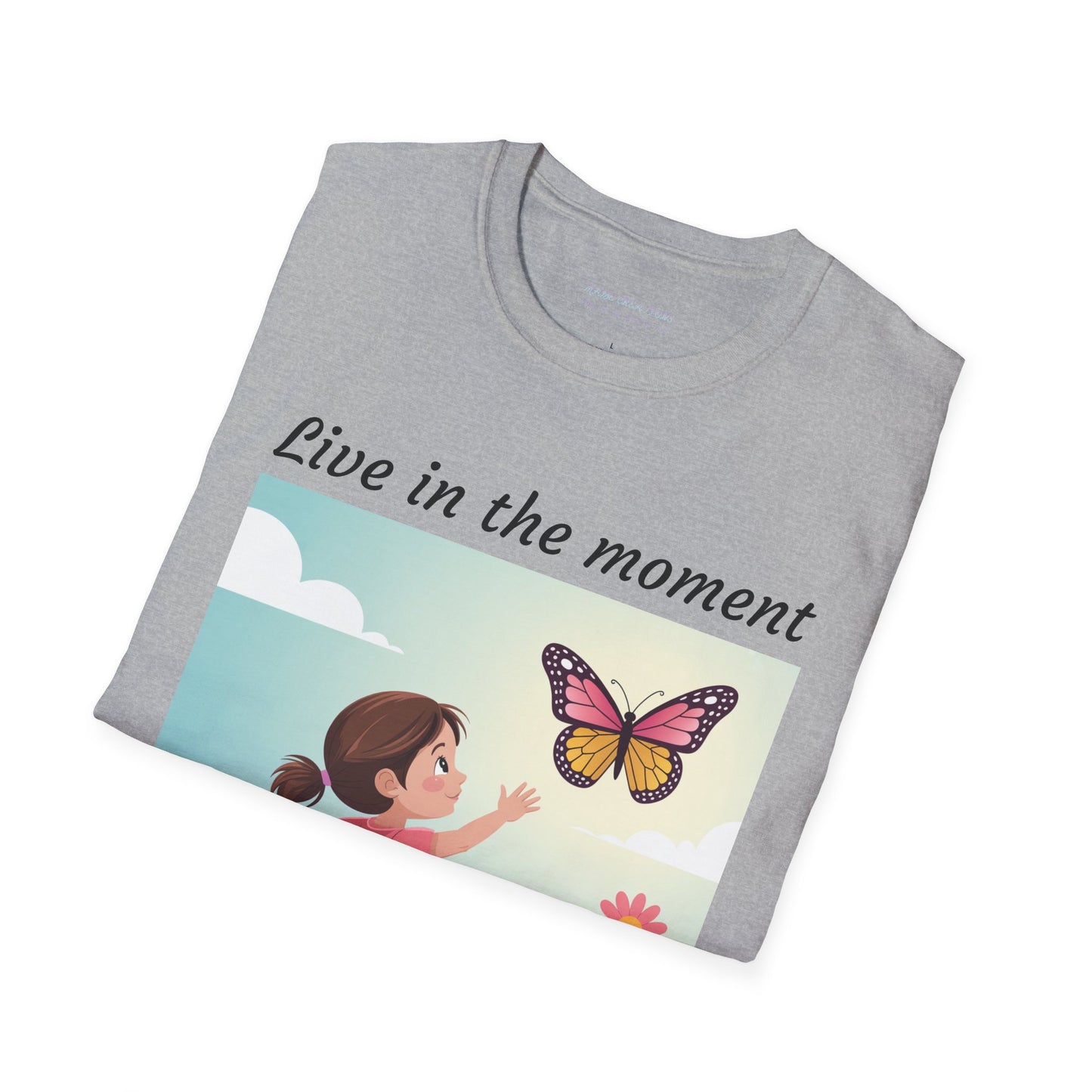 Women's Shirt, Fun T-Shirt, Butterfly T Shirt, Gift for her, Gift for him, Gift for kids, Inspirational, Butterfly, Casual, Uplifting
