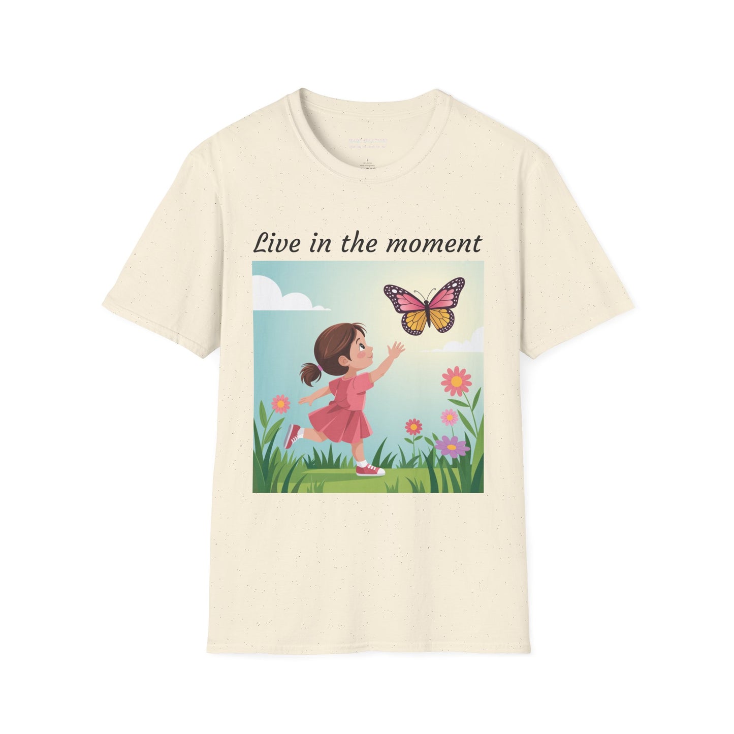 Women's Shirt, Fun T-Shirt, Butterfly T Shirt, Gift for her, Gift for him, Gift for kids, Inspirational, Butterfly, Casual, Uplifting