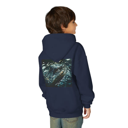 Kids Hoodie, Warm Sweatshirt, Animal Lover, Crocodile Stuff, Alligator, Birthday Present, Christmas Gift, Back to School, Science Clothing