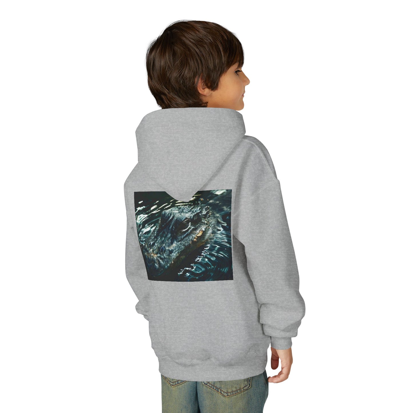 Kids Hoodie, Warm Sweatshirt, Animal Lover, Crocodile Stuff, Alligator, Birthday Present, Christmas Gift, Back to School, Science Clothing