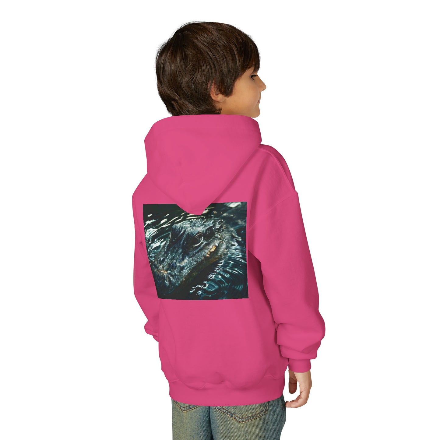 Kids Hoodie, Warm Sweatshirt, Animal Lover, Crocodile Stuff, Alligator, Birthday Present, Christmas Gift, Back to School, Science Clothing