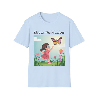 Women's Shirt, Fun T-Shirt, Butterfly T Shirt, Gift for her, Gift for him, Gift for kids, Inspirational, Butterfly, Casual, Uplifting