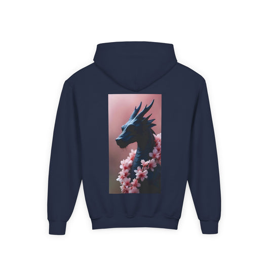 Kids Hoodie, Dragon Hoodie, Children's Sweatshirt, Gift for Kids, Fantasy Apparel, Dragon Lover Gift, Warm Clothing, Inspirational Gift