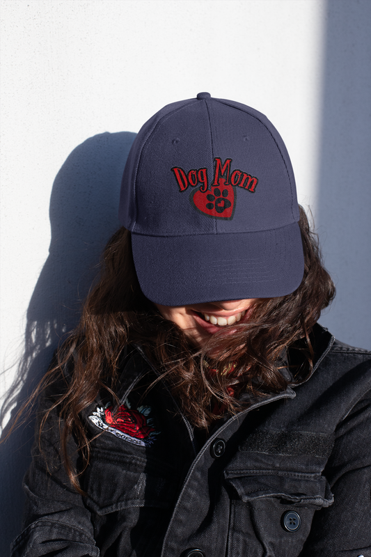 Dog Mom Classic Dad Cap