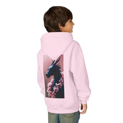 Kids Hoodie, Dragon Hoodie, Children's Sweatshirt, Gift for Kids, Fantasy Apparel, Dragon Lover Gift, Warm Clothing, Inspirational Gift