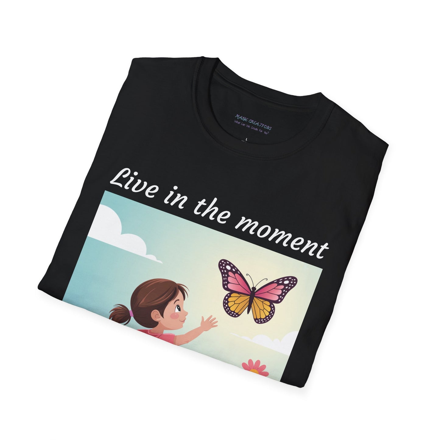 Women's Shirt, Fun T-Shirt, Butterfly T Shirt, Gift for her, Gift for him, Gift for kids, Inspirational, Butterfly, Casual, Uplifting