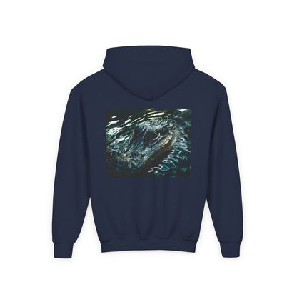 Kids Hoodie, Warm Sweatshirt, Animal Lover, Crocodile Stuff, Alligator, Birthday Present, Christmas Gift, Back to School, Science Clothing