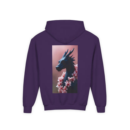 Kids Hoodie, Dragon Hoodie, Children's Sweatshirt, Gift for Kids, Fantasy Apparel, Dragon Lover Gift, Warm Clothing, Inspirational Gift
