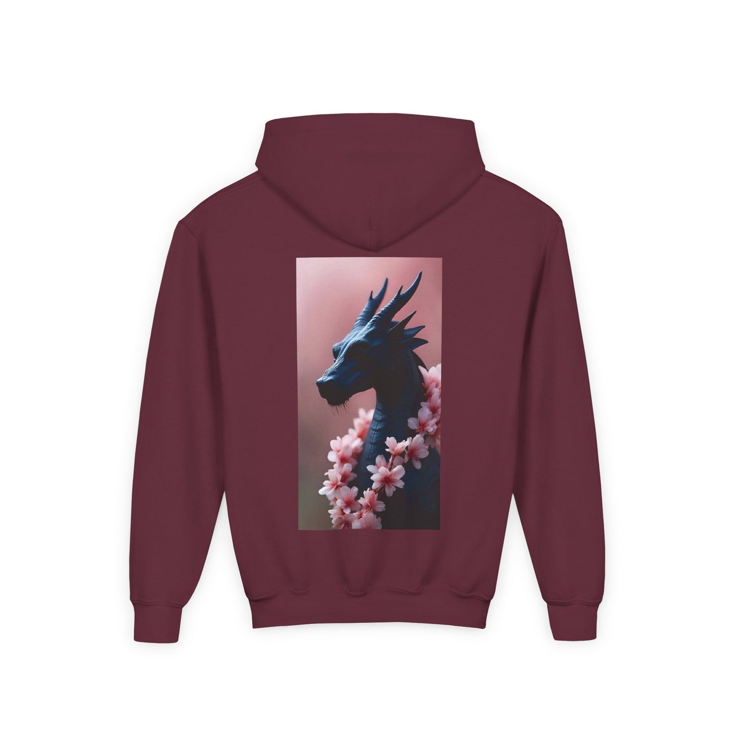 Kids Hoodie, Dragon Hoodie, Children's Sweatshirt, Gift for Kids, Fantasy Apparel, Dragon Lover Gift, Warm Clothing, Inspirational Gift