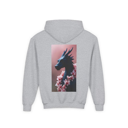 Kids Hoodie, Dragon Hoodie, Children's Sweatshirt, Gift for Kids, Fantasy Apparel, Dragon Lover Gift, Warm Clothing, Inspirational Gift