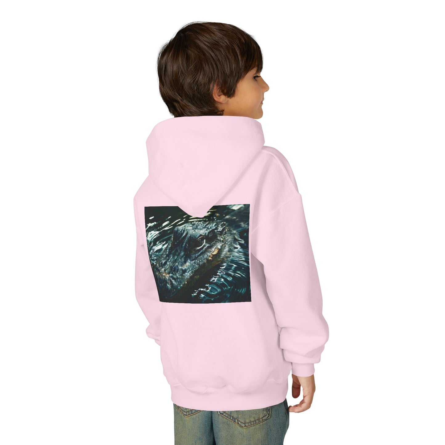 Kids Hoodie, Warm Sweatshirt, Animal Lover, Crocodile Stuff, Alligator, Birthday Present, Christmas Gift, Back to School, Science Clothing