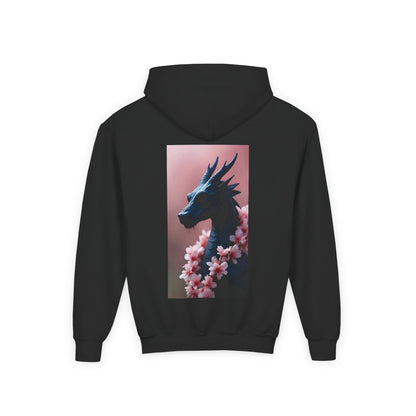 Kids Hoodie, Dragon Hoodie, Children's Sweatshirt, Gift for Kids, Fantasy Apparel, Dragon Lover Gift, Warm Clothing, Inspirational Gift