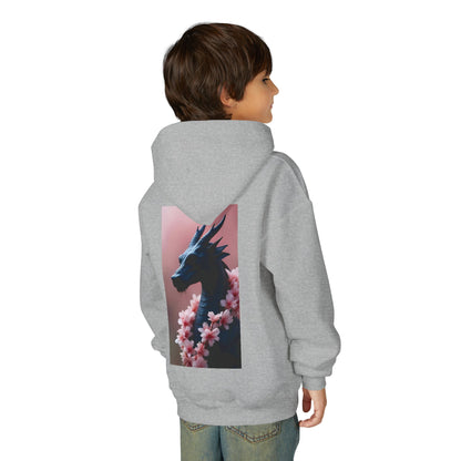 Kids Hoodie, Dragon Hoodie, Children's Sweatshirt, Gift for Kids, Fantasy Apparel, Dragon Lover Gift, Warm Clothing, Inspirational Gift