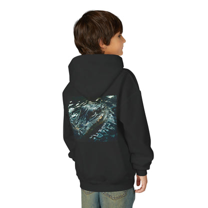 Kids Hoodie, Warm Sweatshirt, Animal Lover, Crocodile Stuff, Alligator, Birthday Present, Christmas Gift, Back to School, Science Clothing