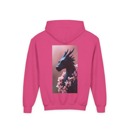 Kids Hoodie, Dragon Hoodie, Children's Sweatshirt, Gift for Kids, Fantasy Apparel, Dragon Lover Gift, Warm Clothing, Inspirational Gift