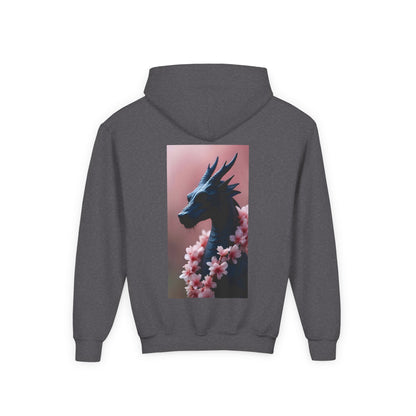 Kids Hoodie, Dragon Hoodie, Children's Sweatshirt, Gift for Kids, Fantasy Apparel, Dragon Lover Gift, Warm Clothing, Inspirational Gift